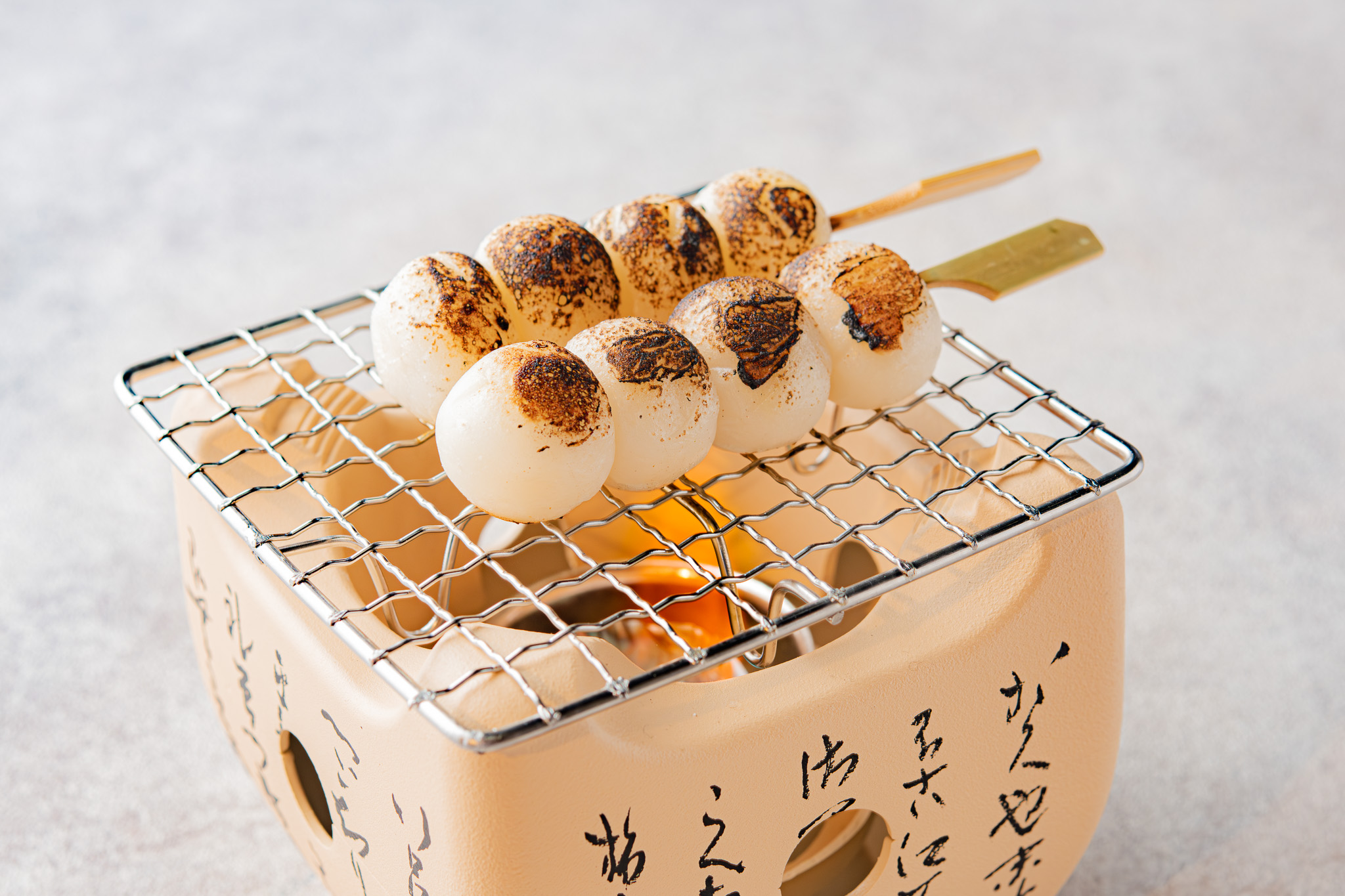 Seafood starter served in a white bowl